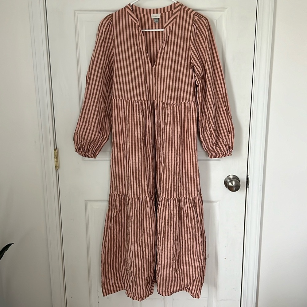 Striped Maxi Dress